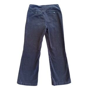 Harold's Womens Brown Corduroy Straight Leg Stretch Pants Size 2 Made in Turkey